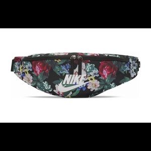 Nike Heritage Hip Pack-All Over Print Femme Black/Black/Sail One Size